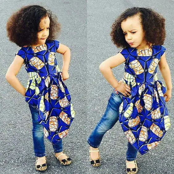 Check Out These Kids Ankara Styles - Adorable Aren't They?