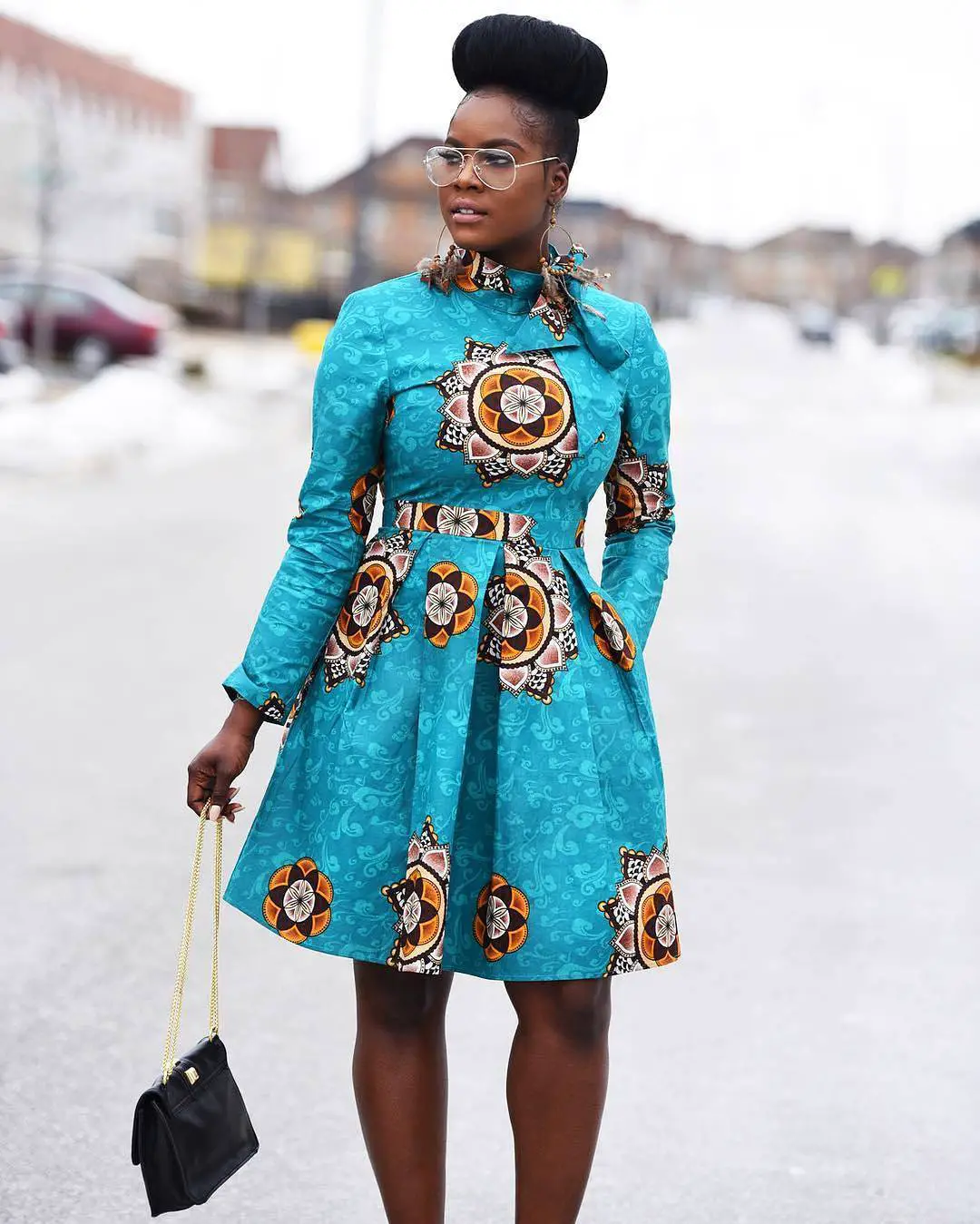  Keeping The Ankara Styles Simple And Sweet