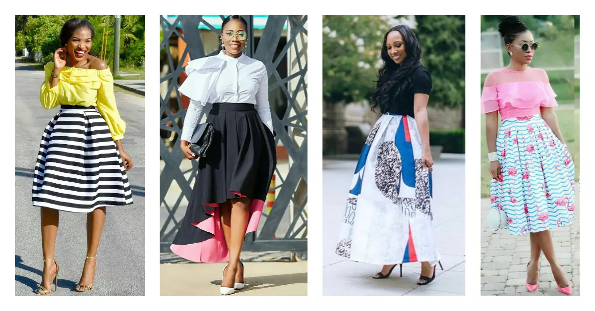 Don’t Fancy Short Skirts? See These Long Skirts