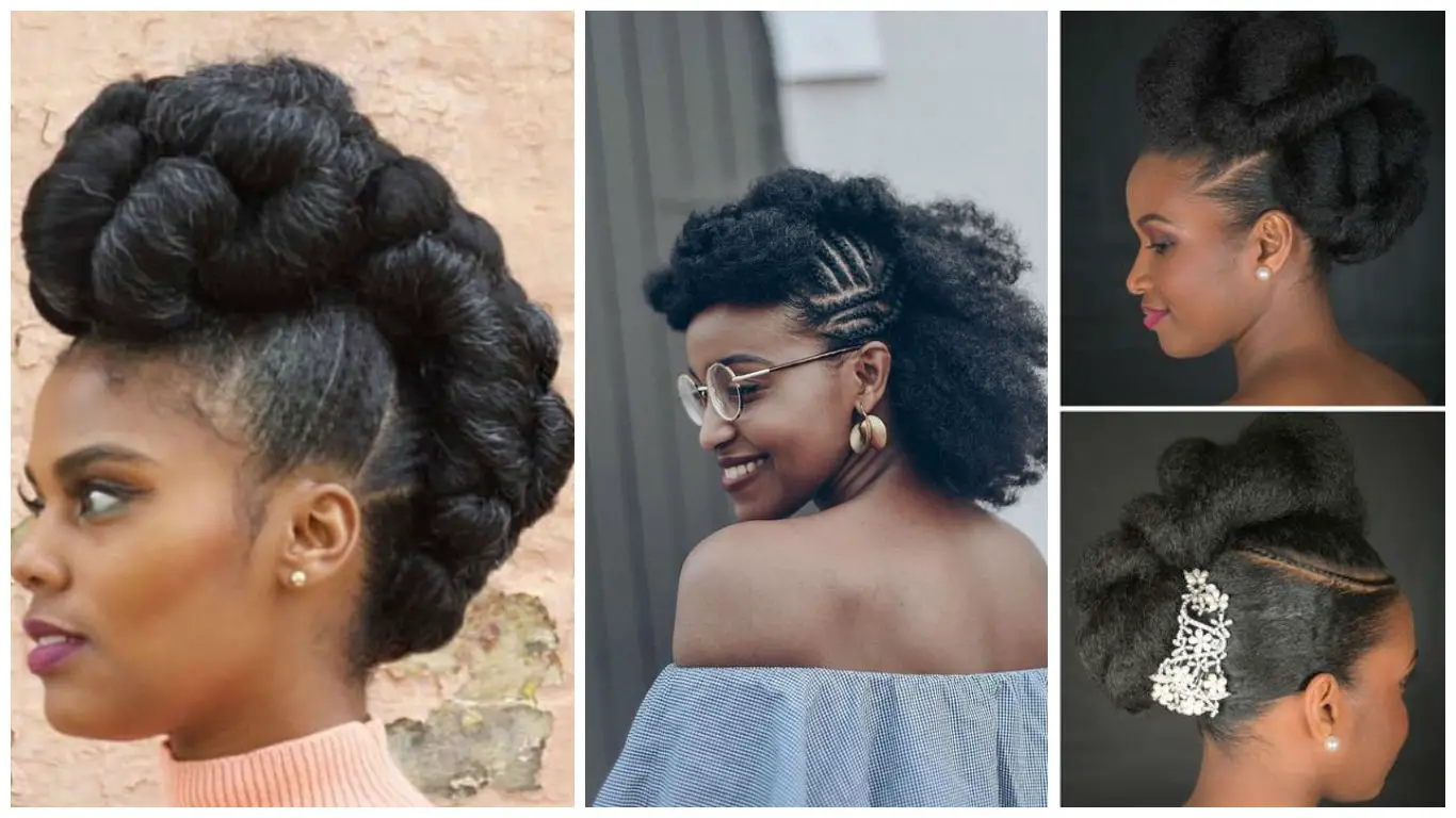 Video: Loving This Updo Hairstyle For Natural Hair – A Million Styles