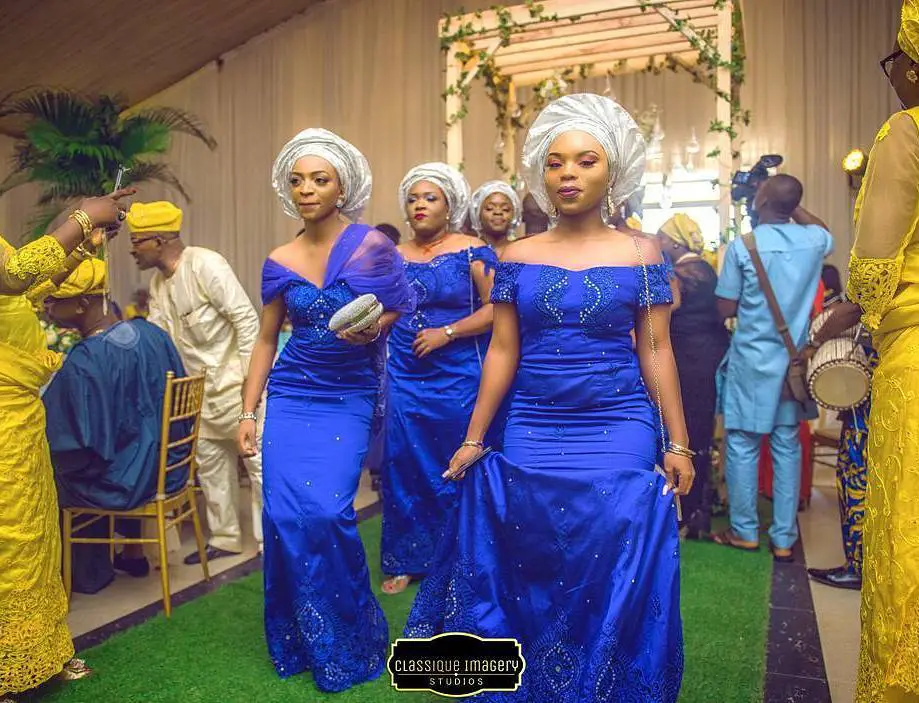 These Bride's Friends Latest Asoebi Styles Are On Point