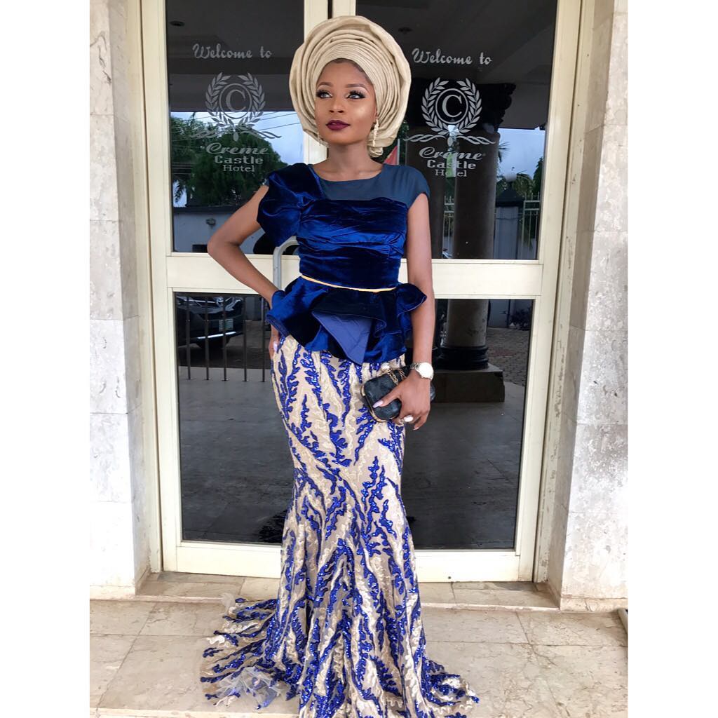 Latest Aso Ebi Styles Instaqueens Are Saying At Owambe Parties