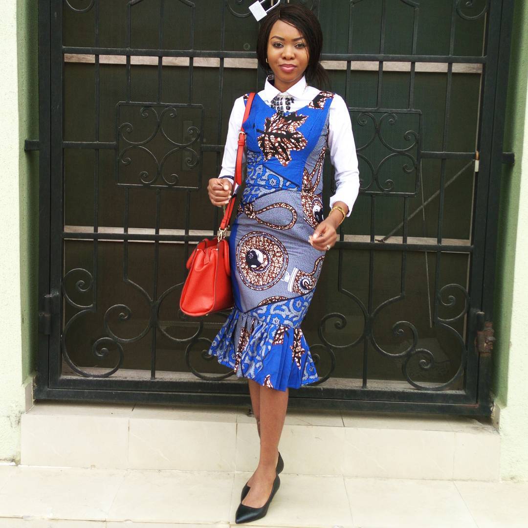 Beautiful Ankara Styles Perfect For The Office This Week. 