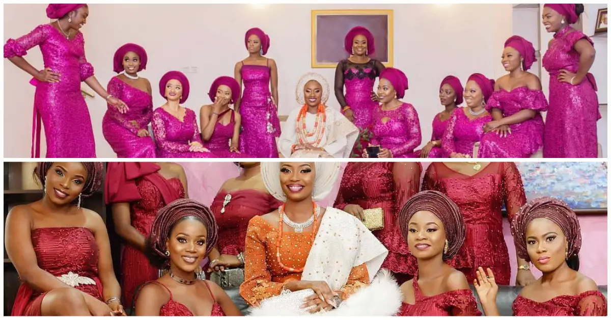 These Bride’s Friends Asoebi Styles Are On Point