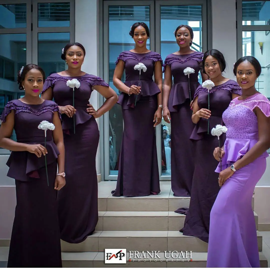 Here Are Some Nigerian Designed Bridesmaids Dresses