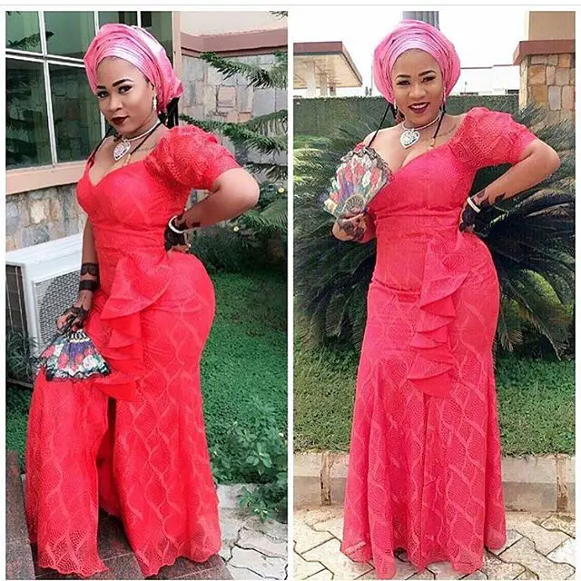 Aso Ebi Styles! The Teasing Sensational Once You Shouldn't Miss