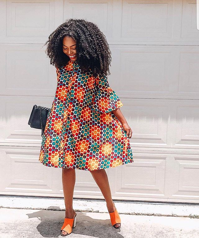 Keep Your Weekend Outfit Simple In Short Ankara Dresses.