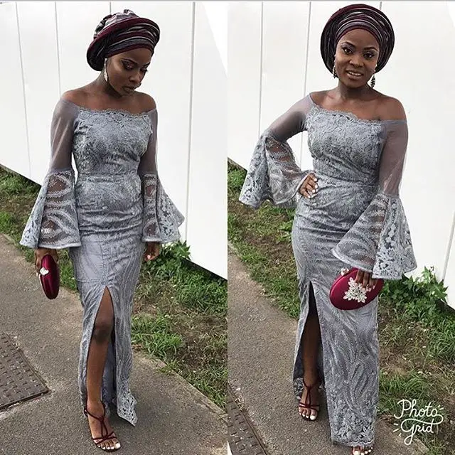 The Fabulous Aso Ebi Styles Perfect For Your Weekend Owambe Parties .