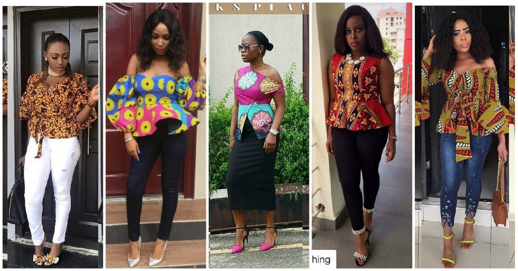 Now lets show you how Stunning Ankara Tops Came To Play Over The Weekend.