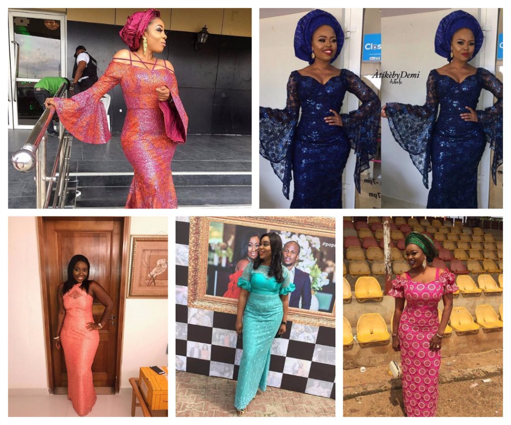 Beautiful Aso Ebi Styles To Begin The New Week