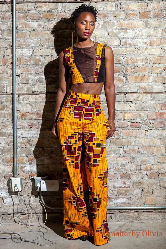 We Doff Our Caps For These Ankara Two-Piece Styles