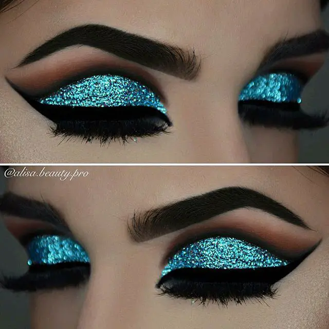 Makeup Tutorial: Slay The Glitter Eye Shadow Look