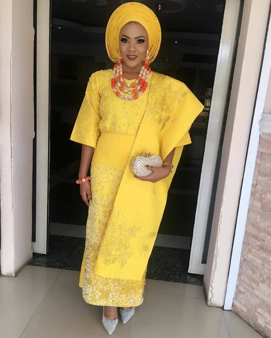 All Shades Of Beautiful Nigerian Brides Traditional Outfits