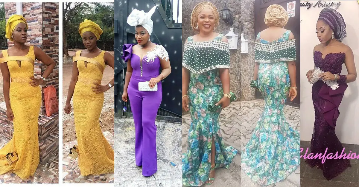 We Have More Unique Latest Asoebi Styles Here!!