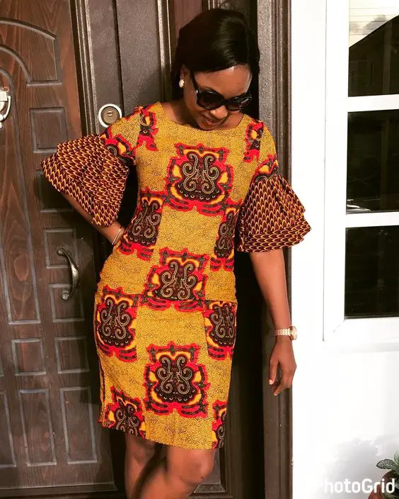 Very Simple Ankara Styles You Can Rock To Work
