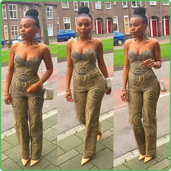 Rep Your Hood In These Great Ankara Jumpsuits Styles!
