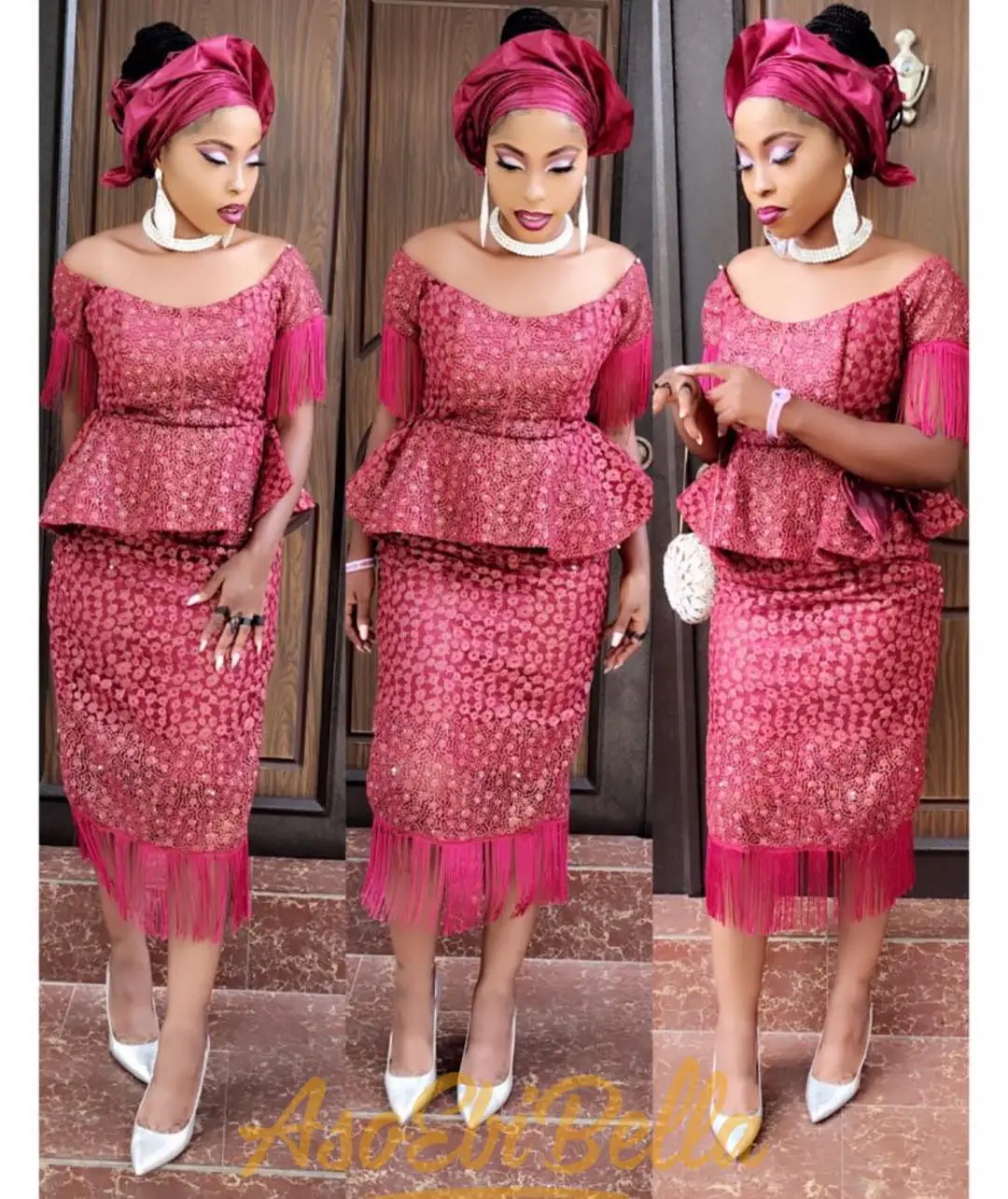 Take A Look At Our Collection Of Unique Fringe Asoebi Styles