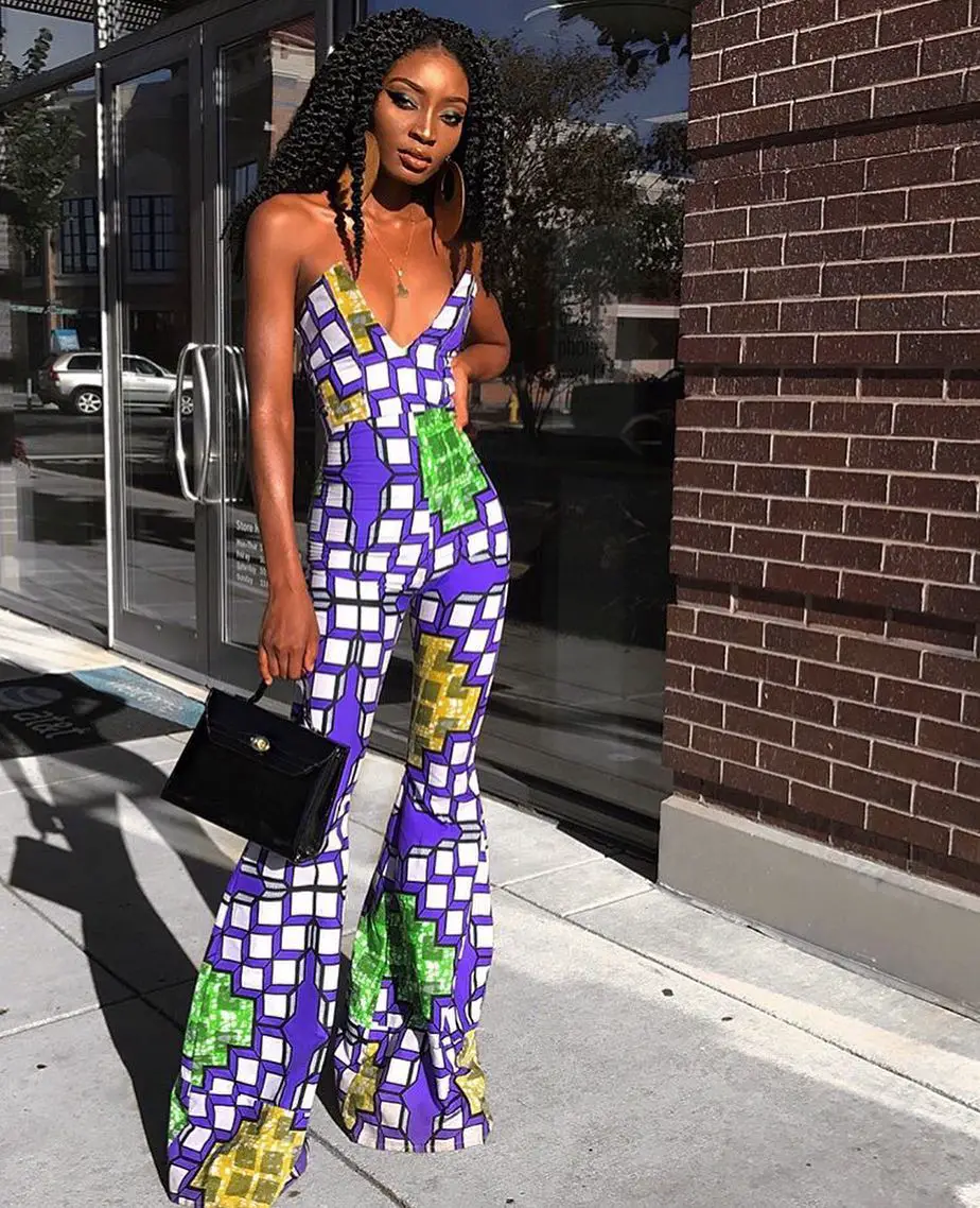Set The Fashion Pace In These Trendy Latest Ankara Jumpsuits