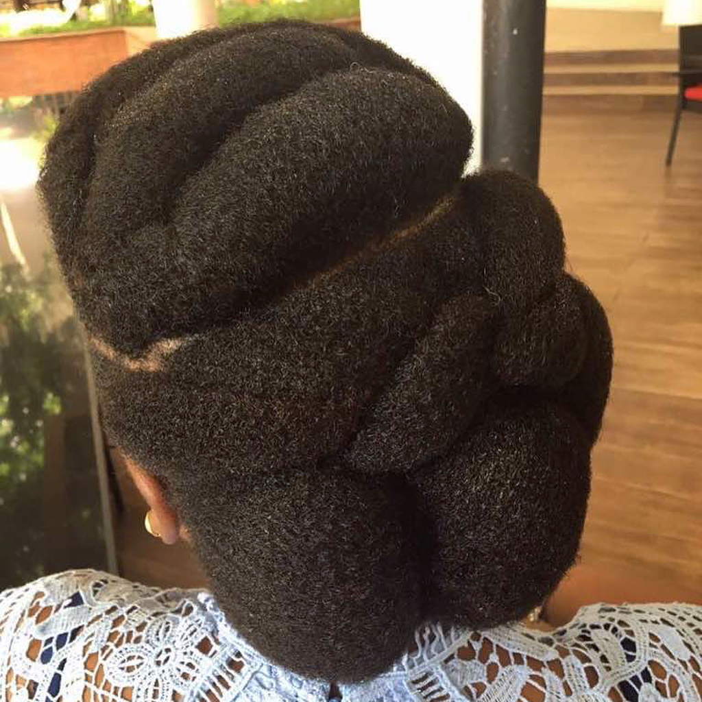 Video: We Love This Natural Hairstyle Called Sunburst
