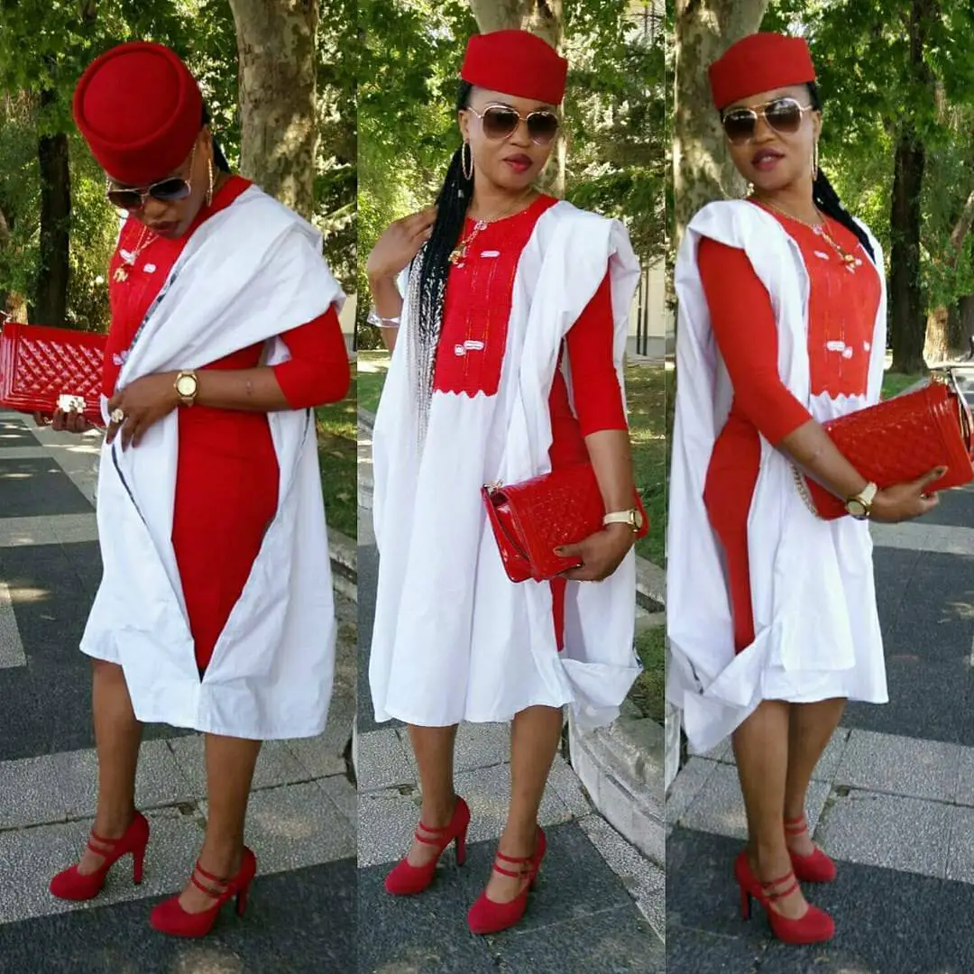 The Ladies Department Does Have The Sexiest  Agbada Styles Trend