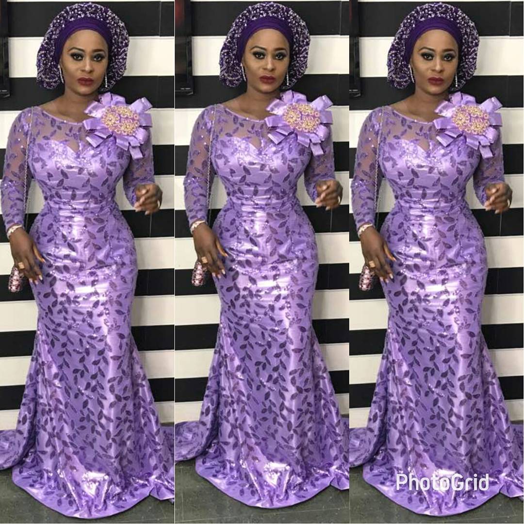 Let's Catch Up On The Stunning Aso Ebi Styles Slayed Over The Weekend