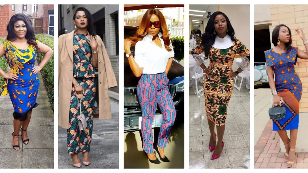 ankara styles for work