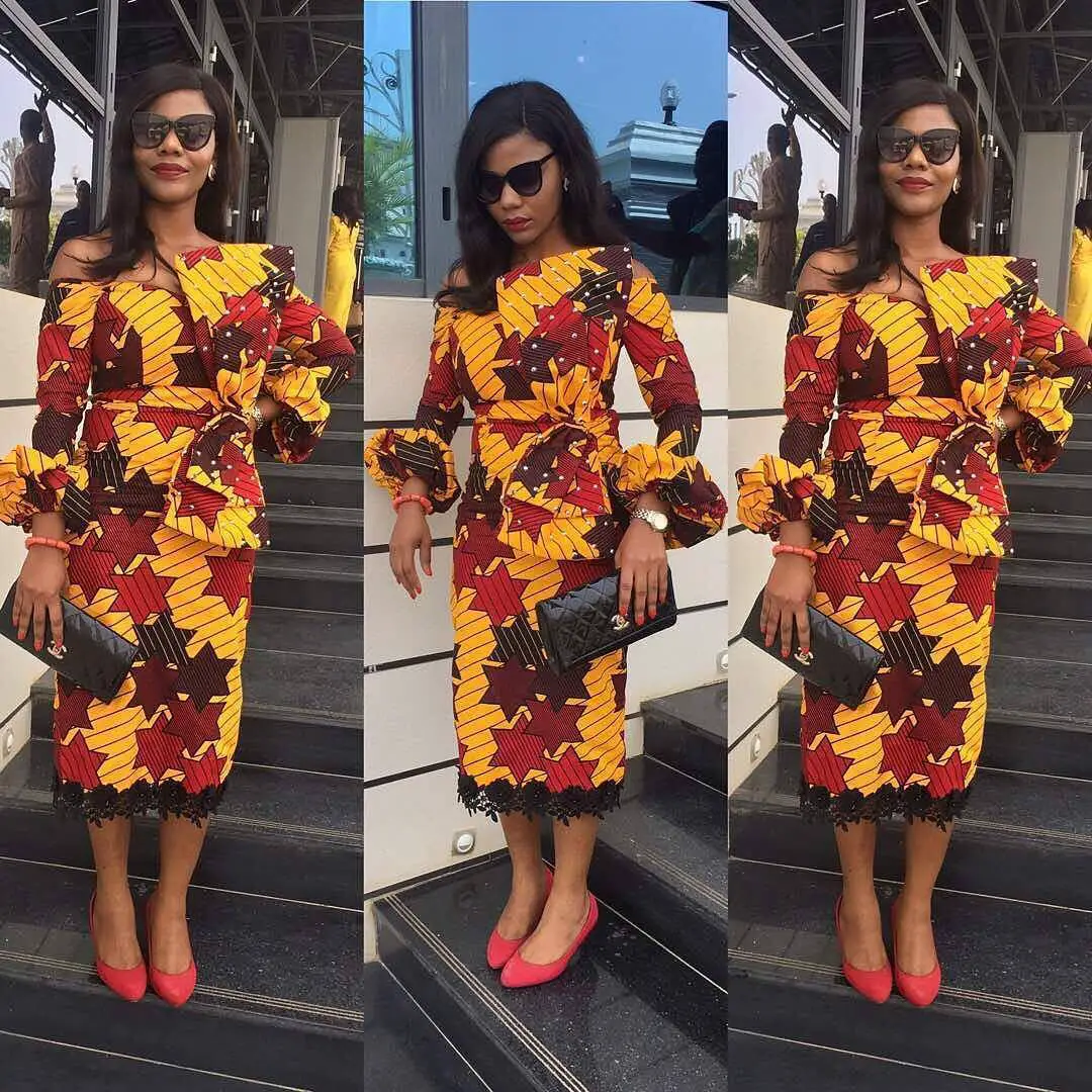 Get Into Weekend Groove In Fabulous Friday Ankara Styles