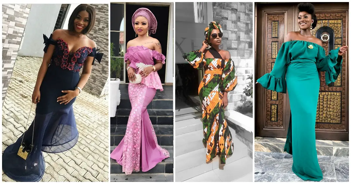 Best Off Shoulder Outfits For Owambe Parties