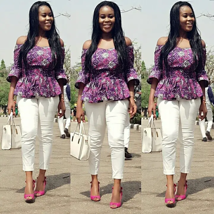 Channel Your African Diva In Sweet Ankara Tops