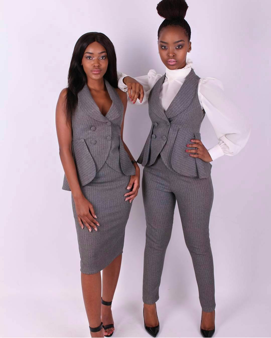  Rock Your Skirt/Trouser Suits With Flair