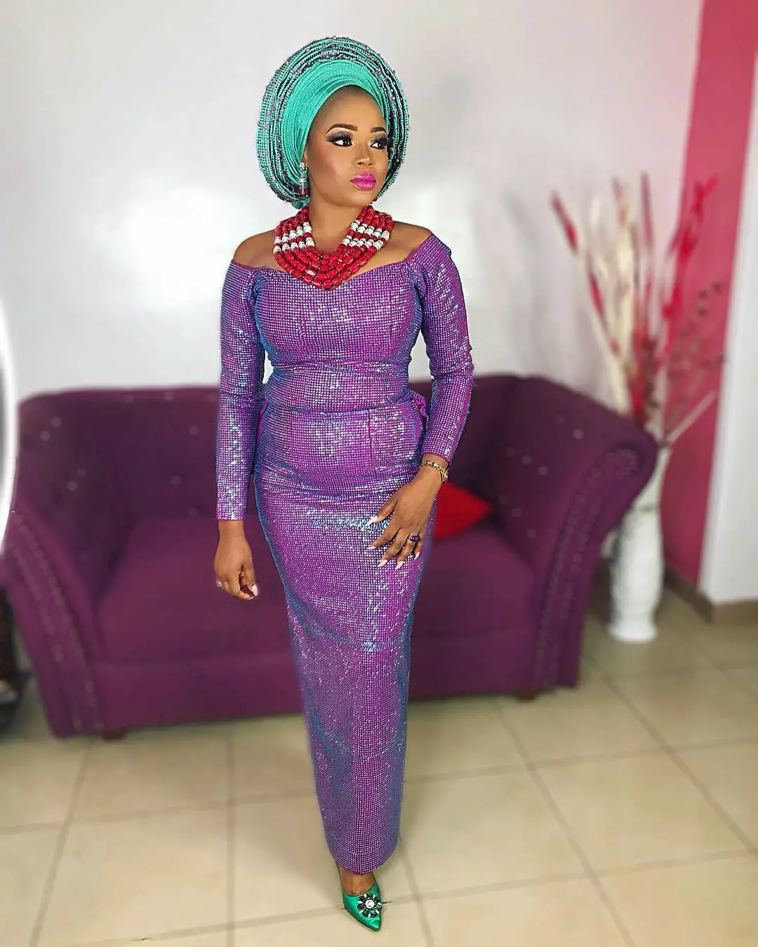 Classy Collections! Latest Aso Ebi Styles From The Weekend.