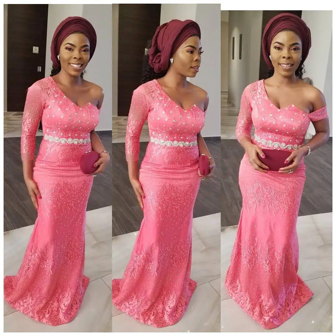 The Glam Collection From The Latest Aso Ebi Styles. 