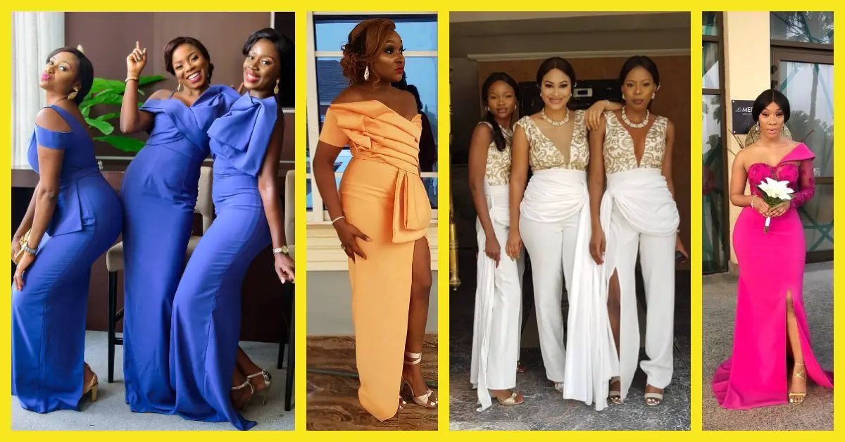 The Bride’s Entourage In Beautiful Bridesmaids Styles