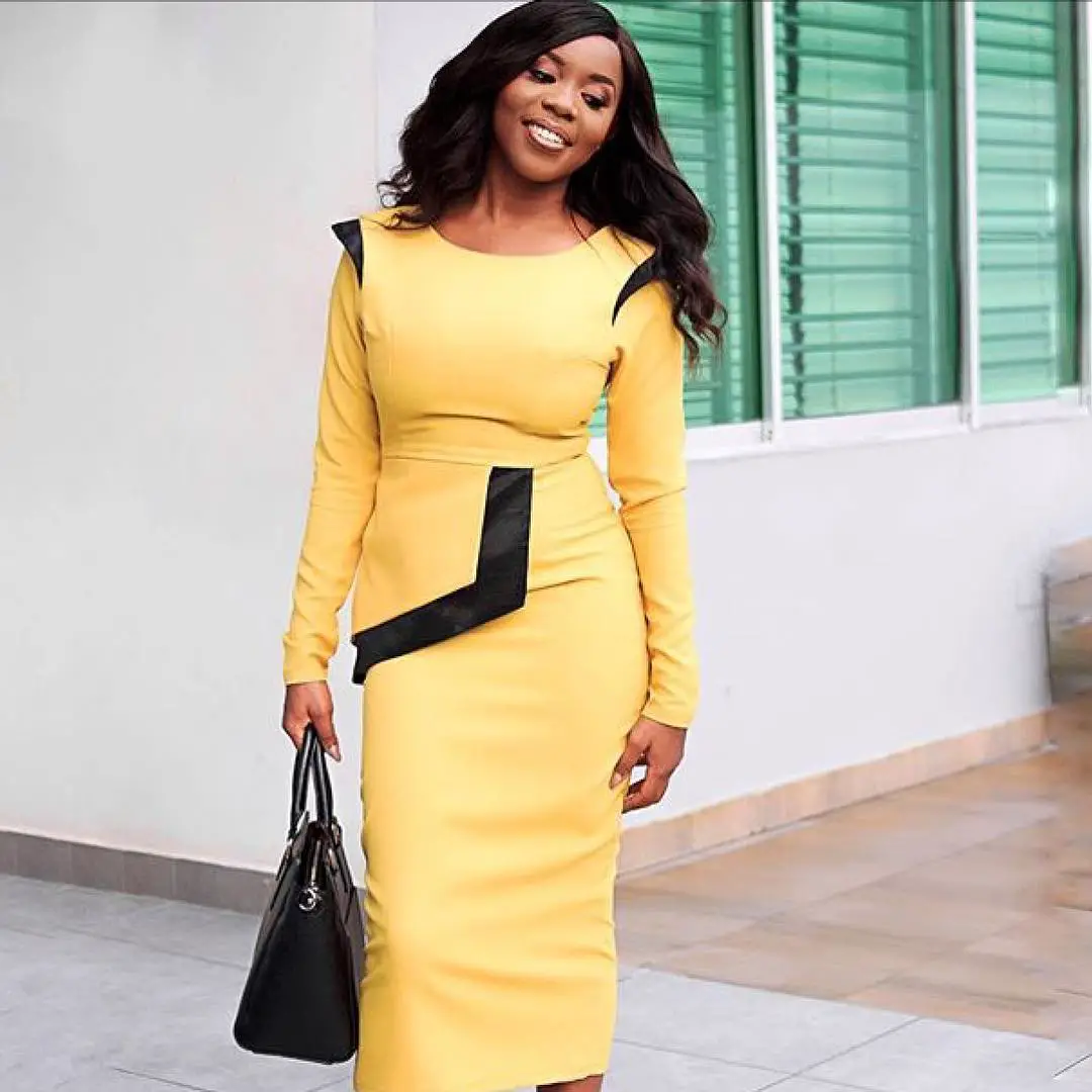 10 Beautiful Work Dresses For The Corporate Chick