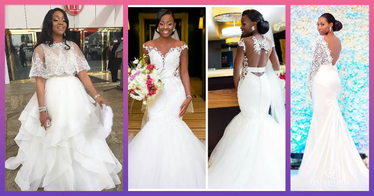These Bomb Wedding Gowns Will Make You Want To Walk Down The Aisle!