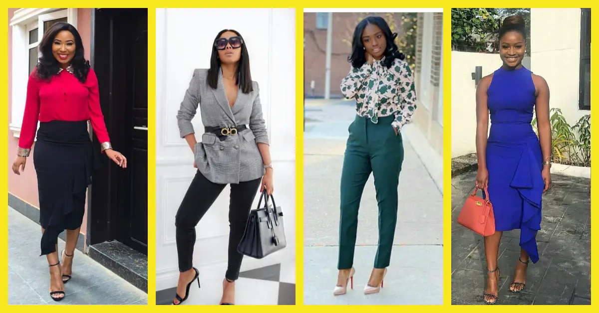 Let These Ladies School You On Stylish Work Outfits