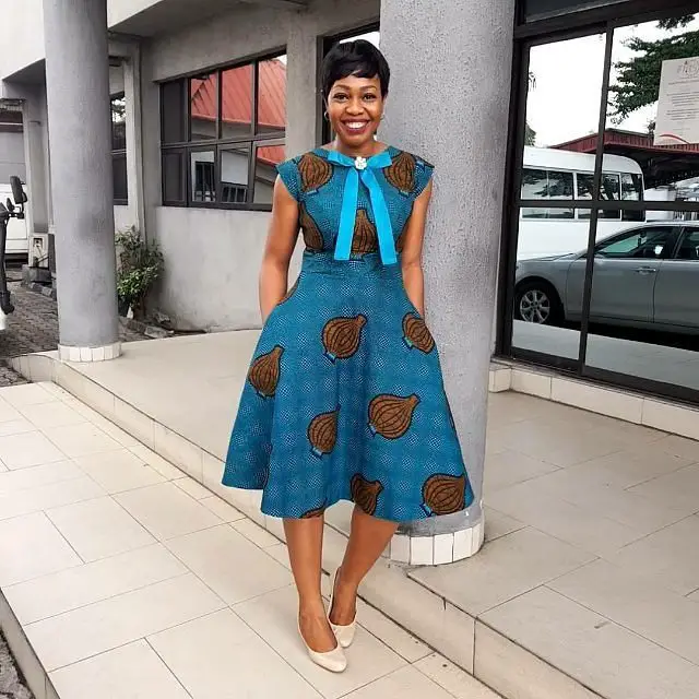  We Are Keeping These Ankara Styles Short, Simple And Sweet