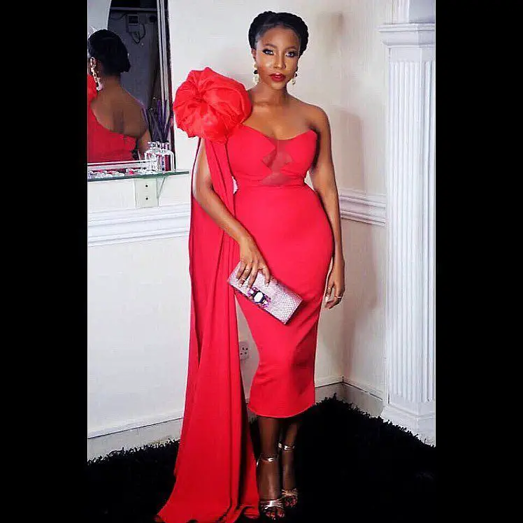 The Stars Slayed In Red For The Royal Hibiscus Hotel Movie Premiere