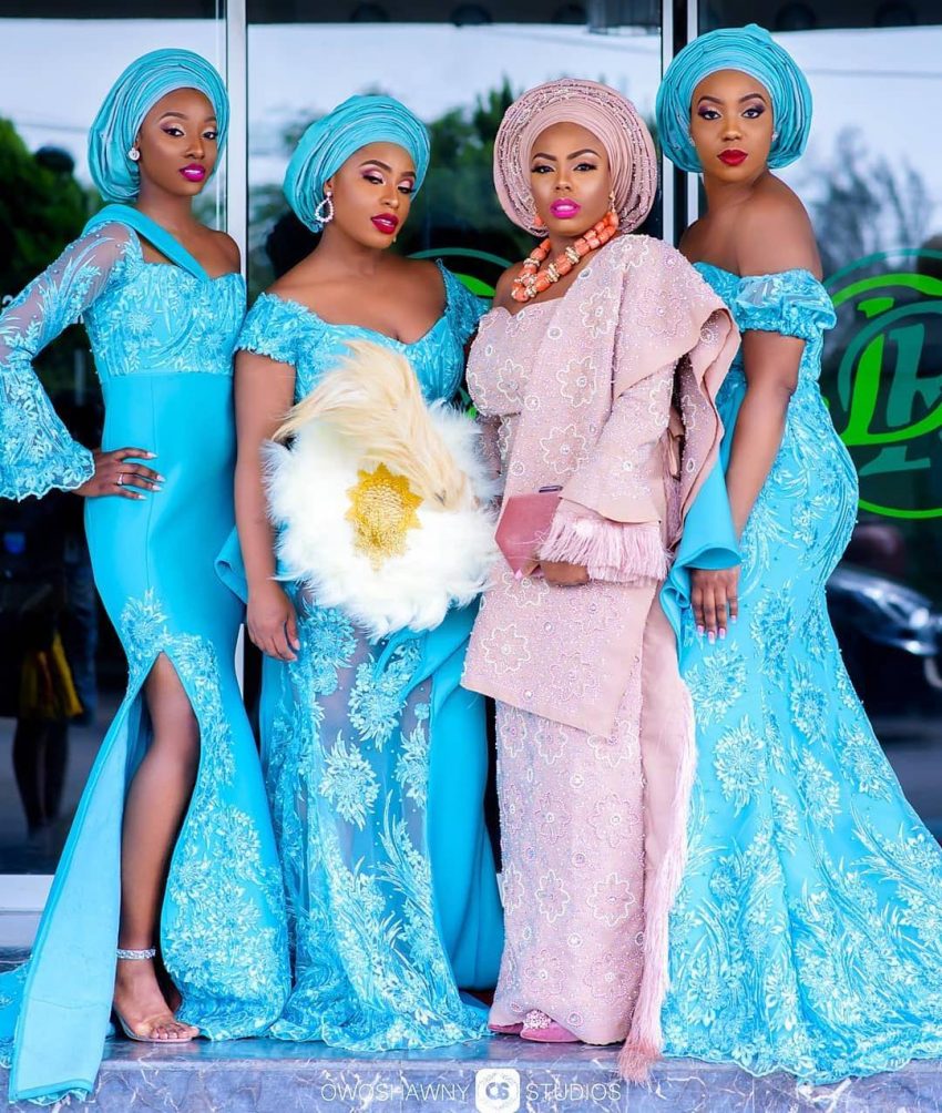 Here Are Our Favourite Lace Asoebi Styles – A Million Styles