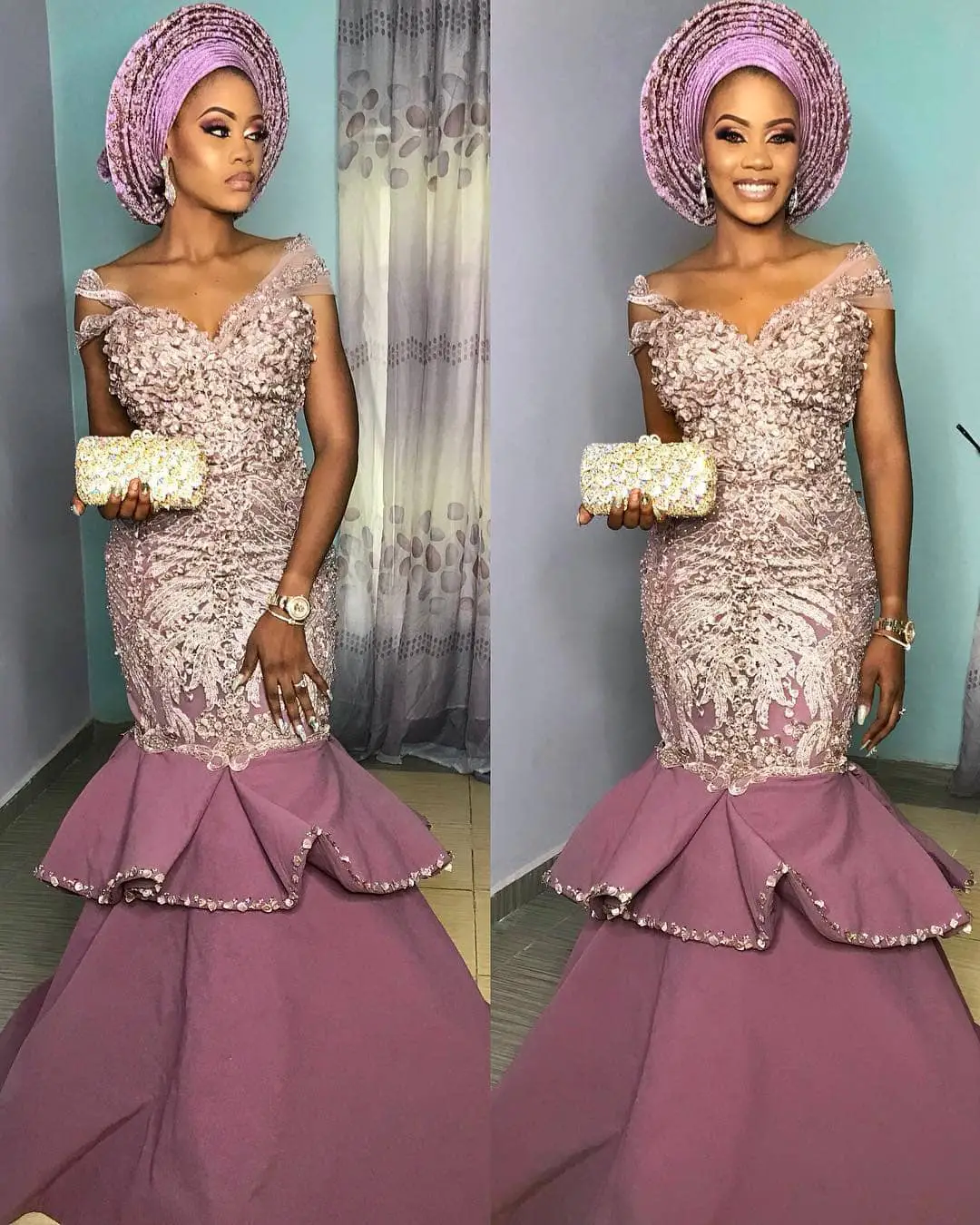 Super Classy Asoebi Lace Styles From The Gram