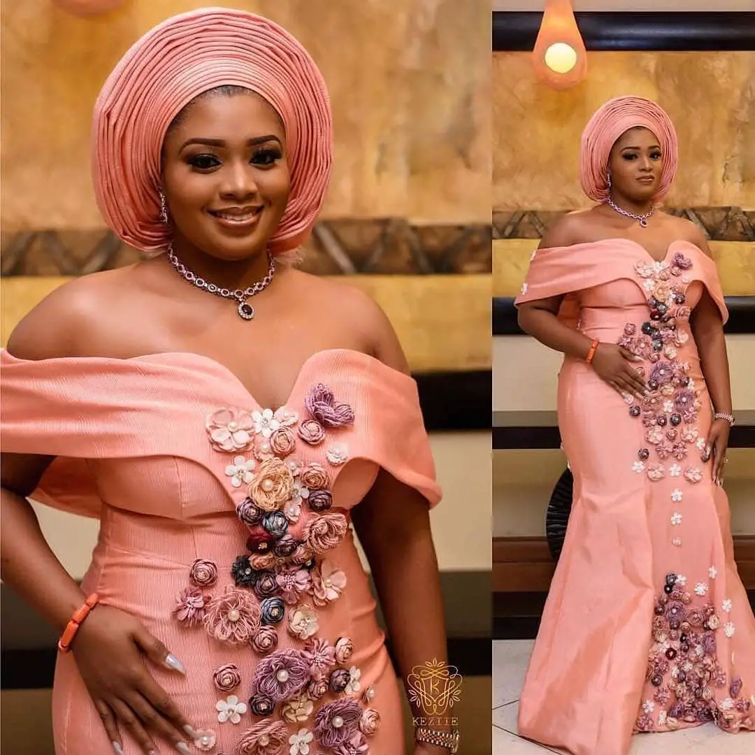 You'll Drool When You See These Popping Lace Asoebi Styles