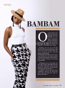 Bambam And Teddy A Of Big Brother Cover Celebrity Shoot Magazine 