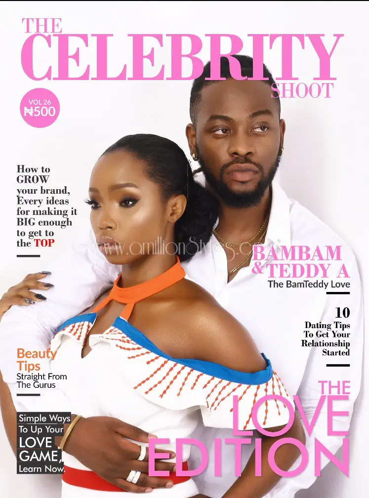 Bambam And Teddy A Of Big Brother Cover Celebrity Shoot Magazine