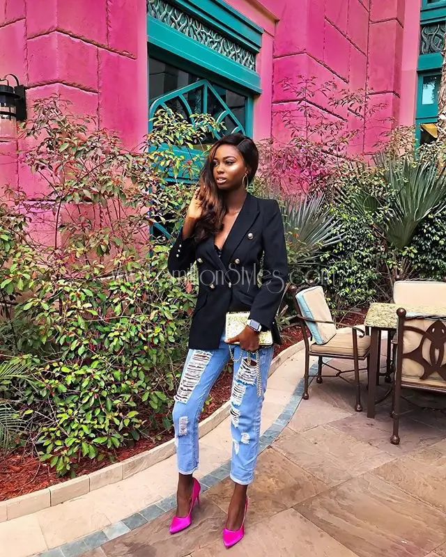 How To Wear A Blazer Featuring Style Blogger Olarslim