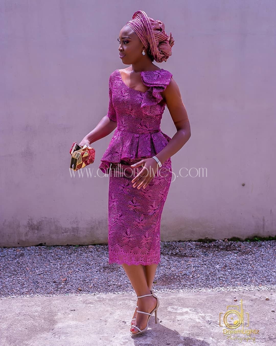 Click Here For Simple Lace Asoebi Styles That Stand Out