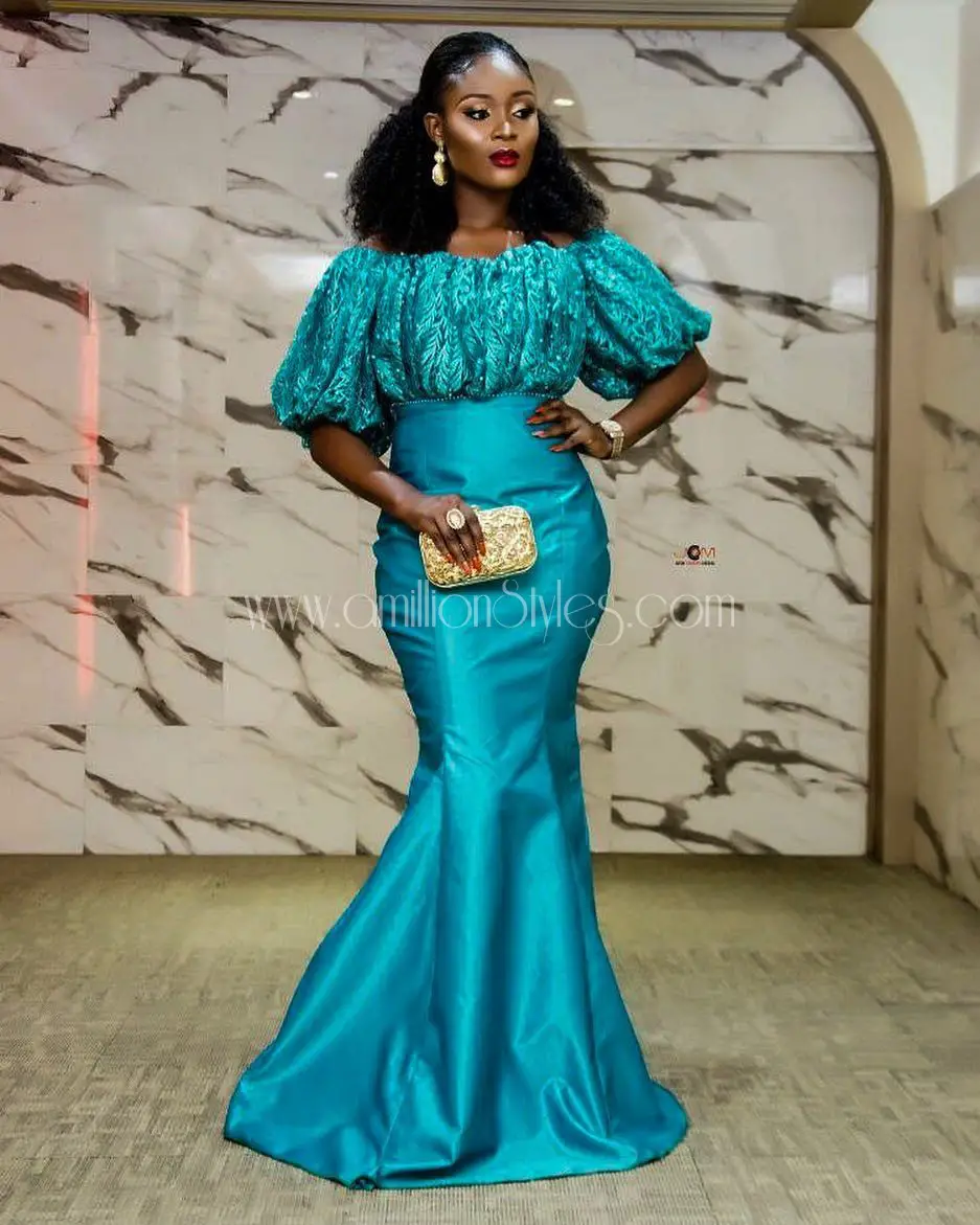 Up Your Asoebi Games With Trendy Lace Asoebi Styles