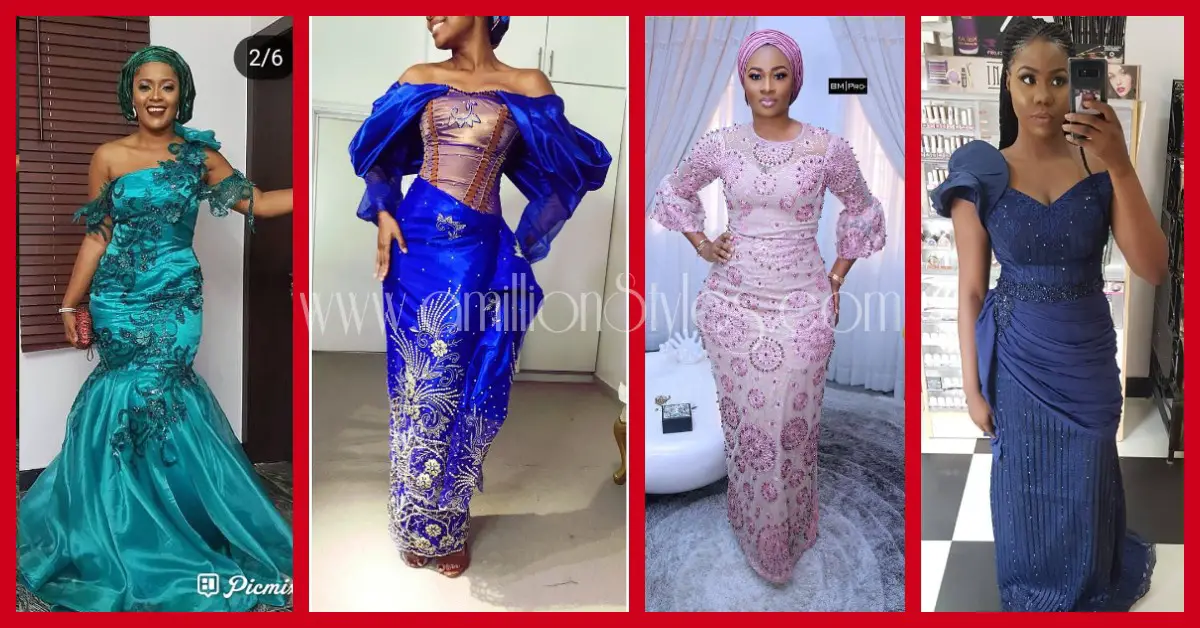 Fantastic Lace Asoebi Styles That Are Drool-Worthy