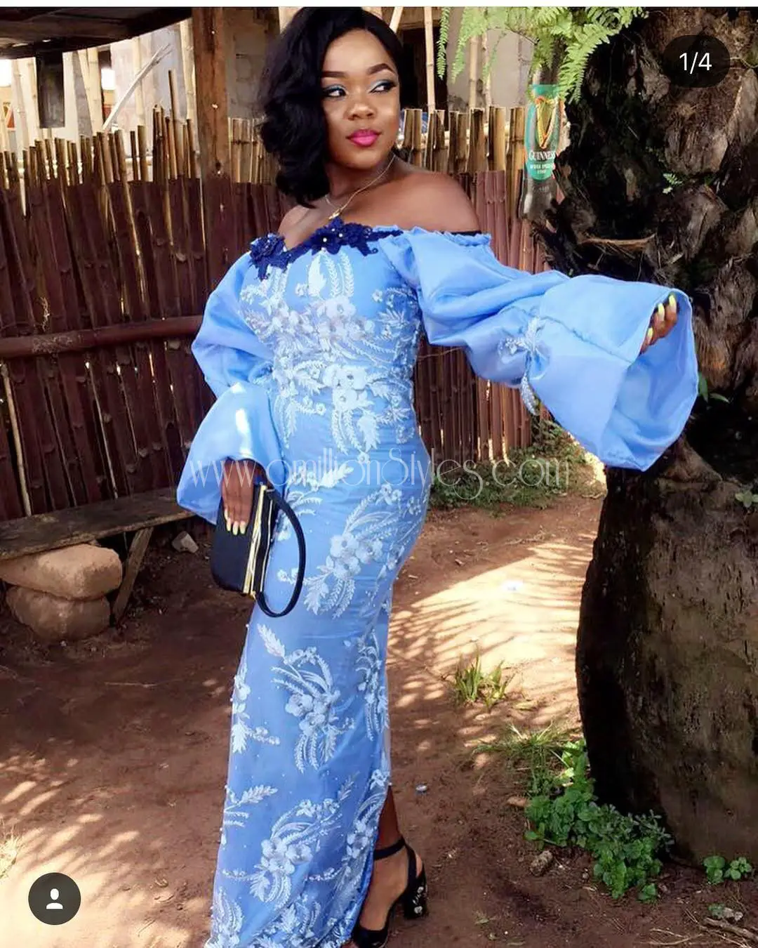 Away From The Royal Wedding, These Are The Weekend's Best Lace Asoebi Styles
