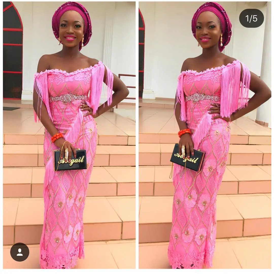 You Will Make The Best Dressed List In These Classy Lace Asoebi Styles