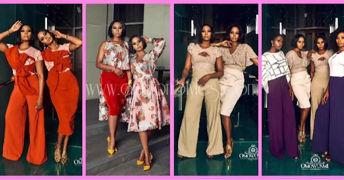 It’s Blazing Hot As Osas Ighodaro Models For Omowunmi Akinnifesi’s New Lookbook